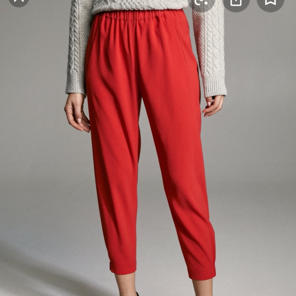 Aritzia Babaton Dexter Pant XXS Red
